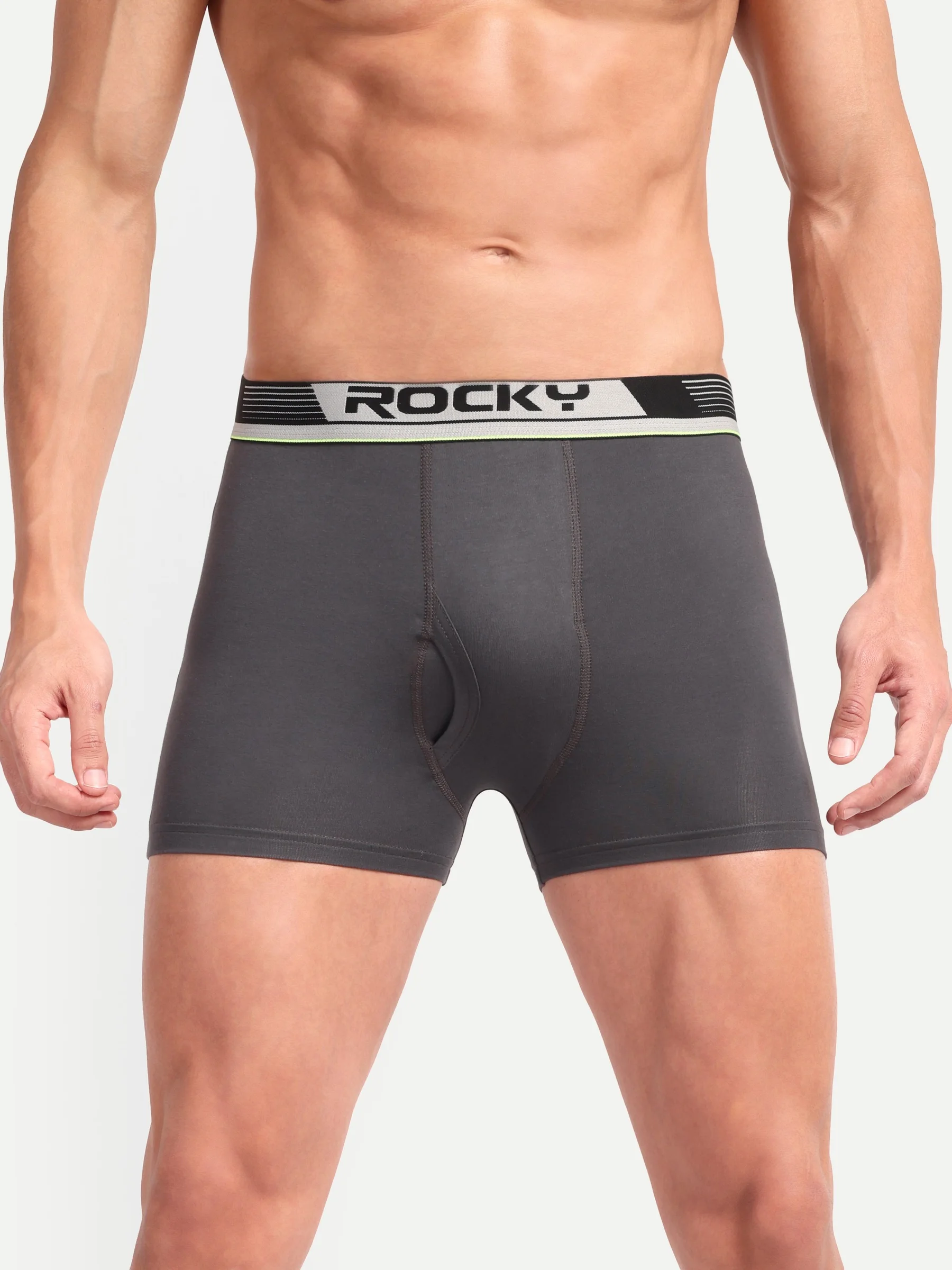 RANJIT Rocky Micra Lycra Trunk - Plain Top Elastic - Image 2