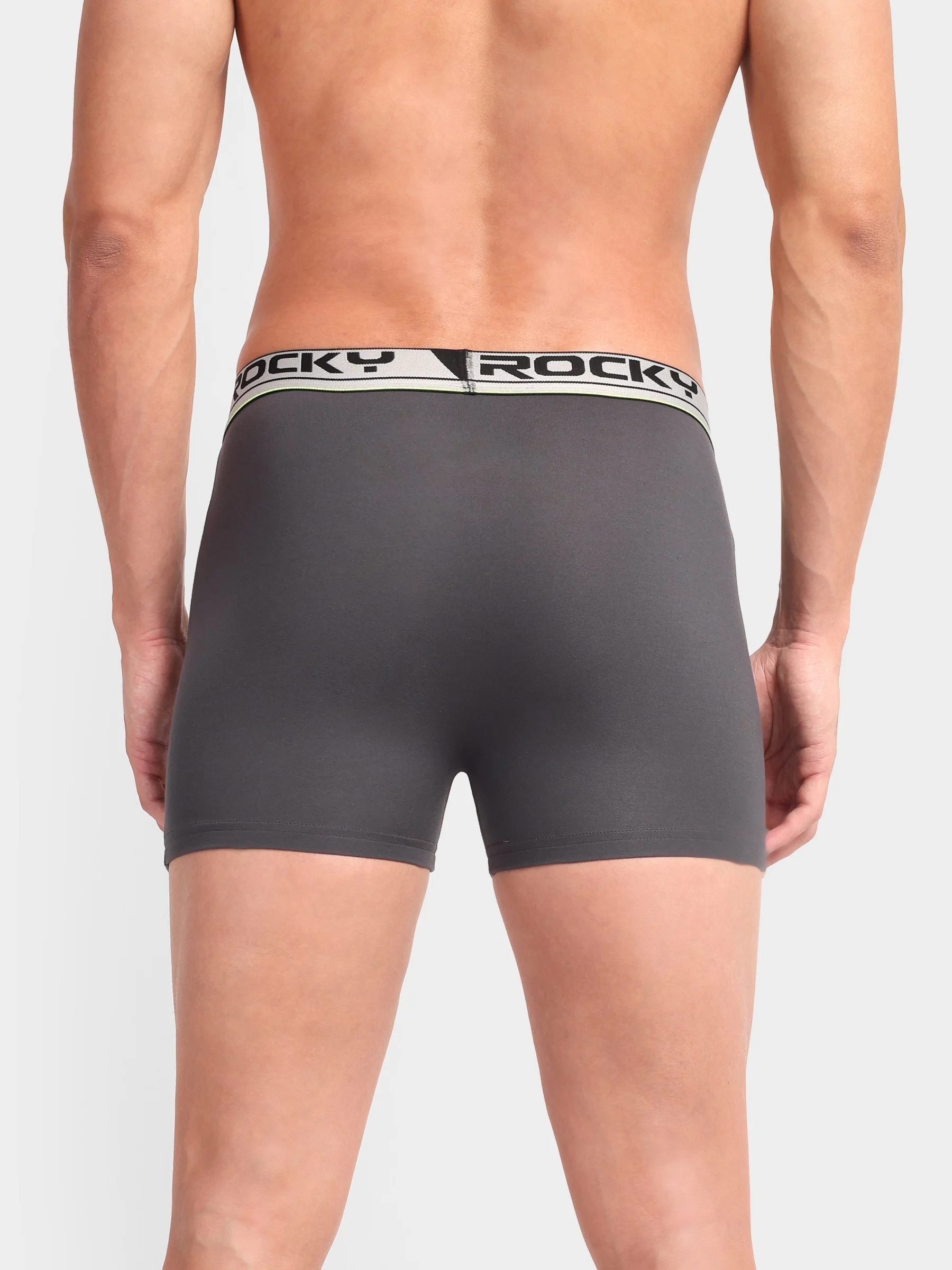 RANJIT Rocky Micra Lycra Trunk - Plain Top Elastic - Image 4