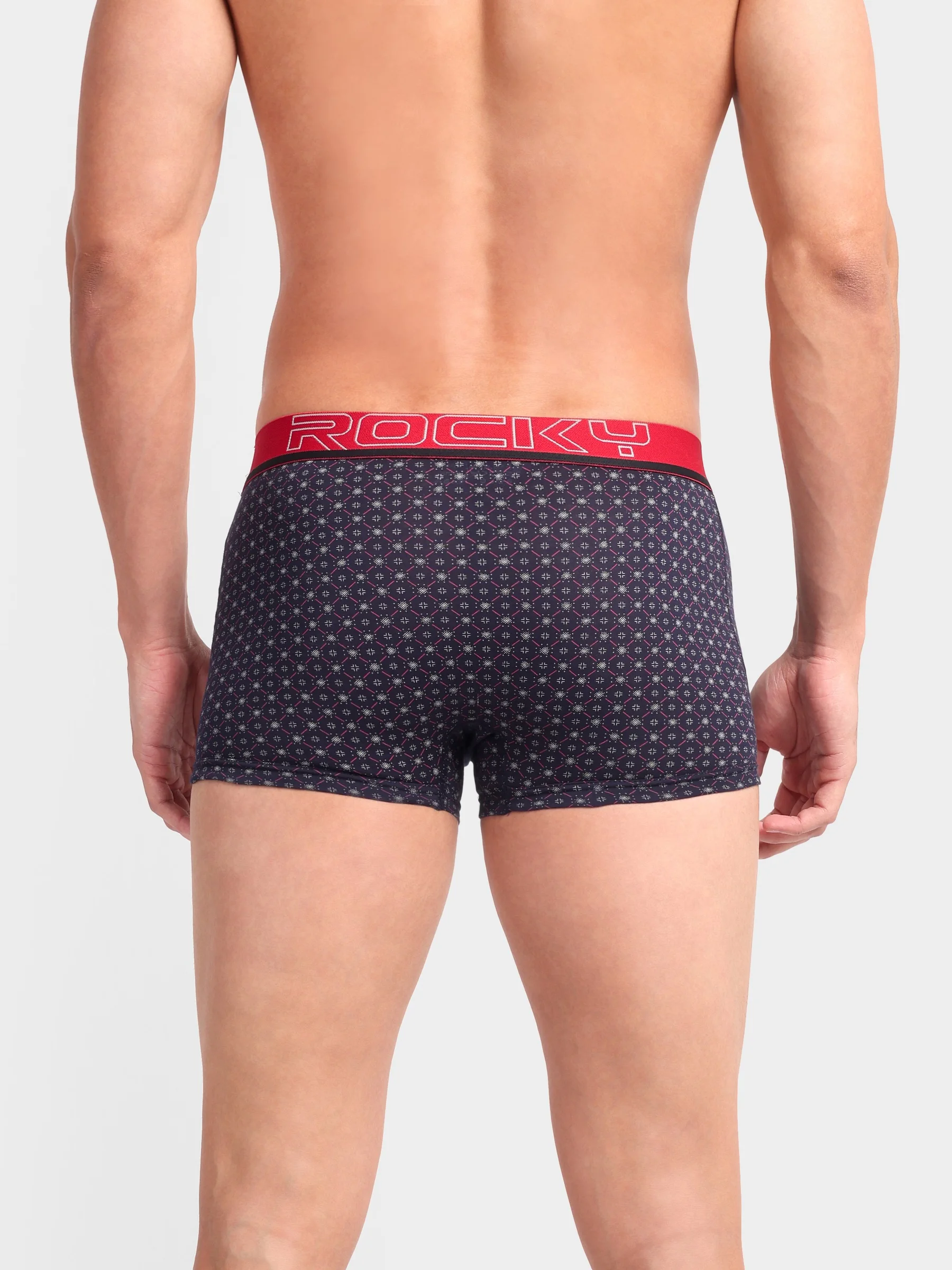 RANJIT Rocky Polo Printed Semi Long Trunk - Top Elastic - Image 4