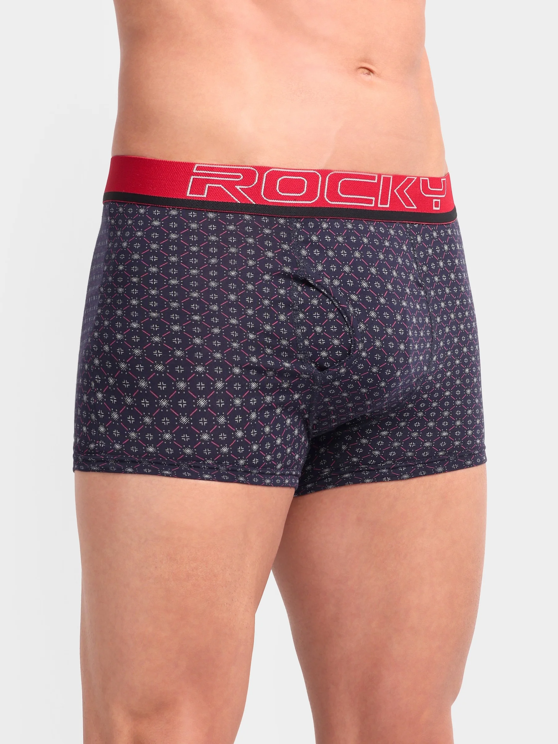 RANJIT Rocky Polo Printed Semi Long Trunk - Top Elastic - Image 5