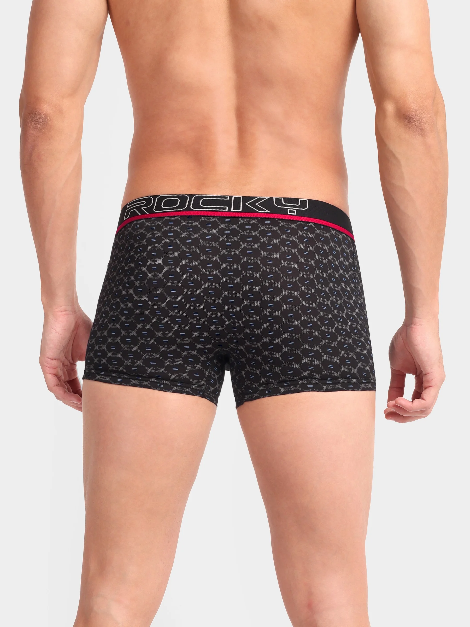 RANJIT Rocky Polo Printed Semi Long Trunk - Top Elastic - Image 11