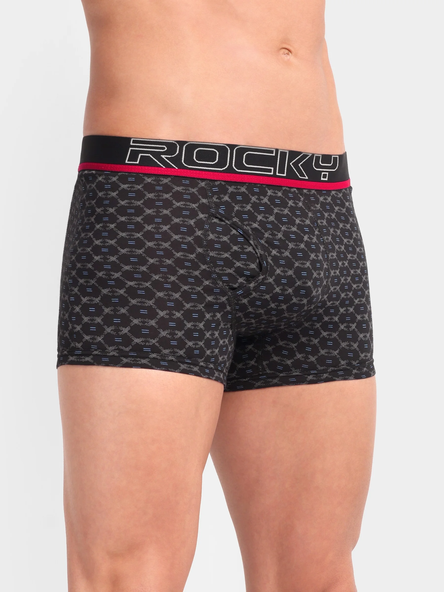 RANJIT Rocky Polo Printed Semi Long Trunk - Top Elastic - Image 12