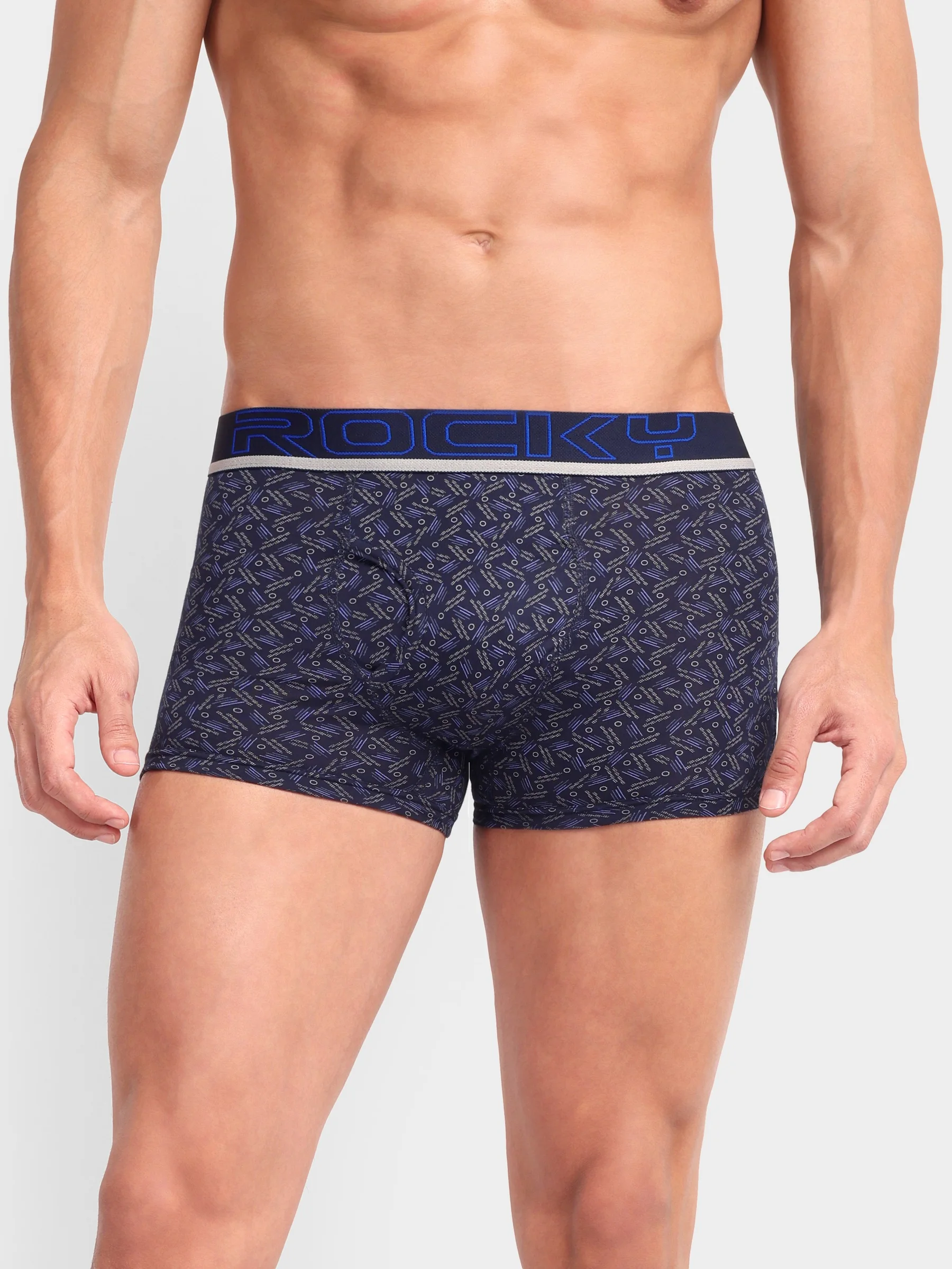 RANJIT Rocky Polo Printed Semi Long Trunk - Top Elastic - Image 23