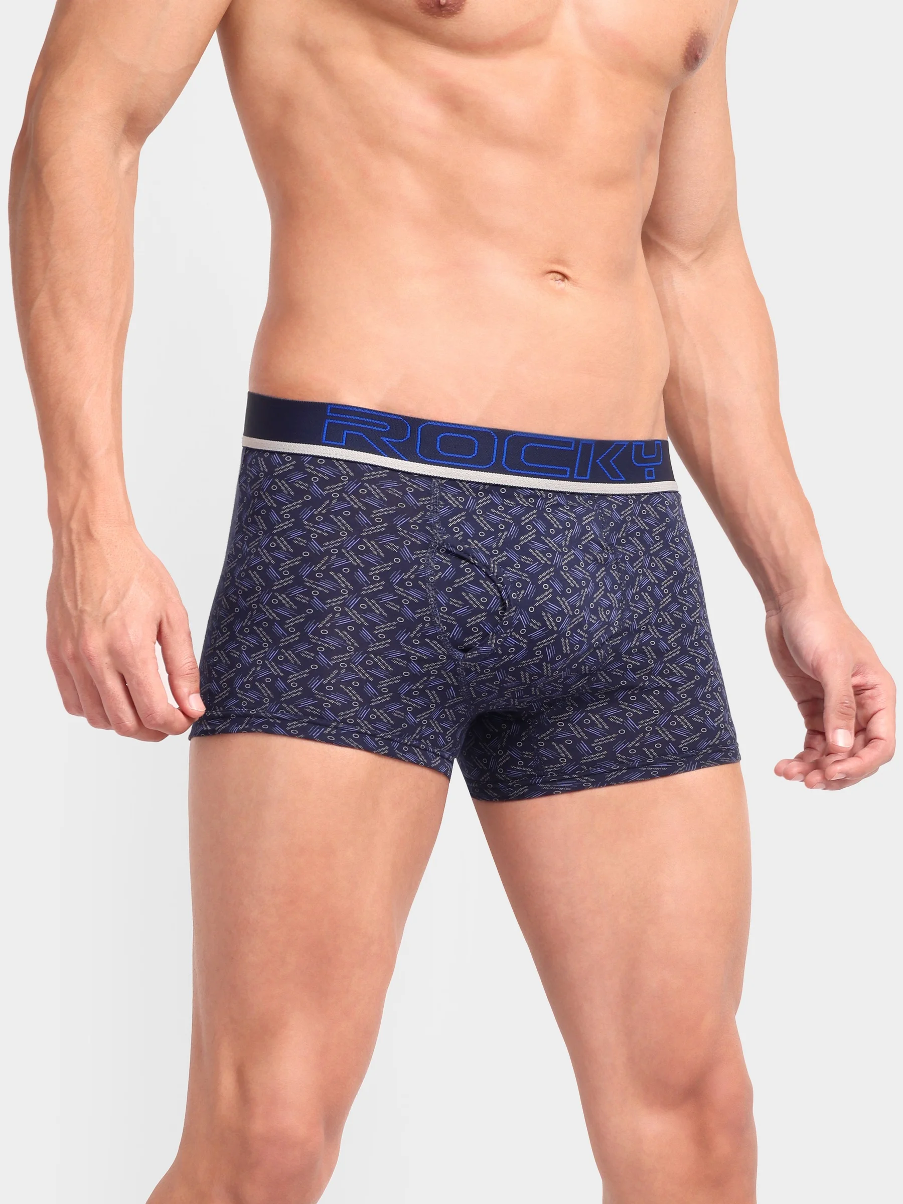 RANJIT Rocky Polo Printed Semi Long Trunk - Top Elastic - Image 24