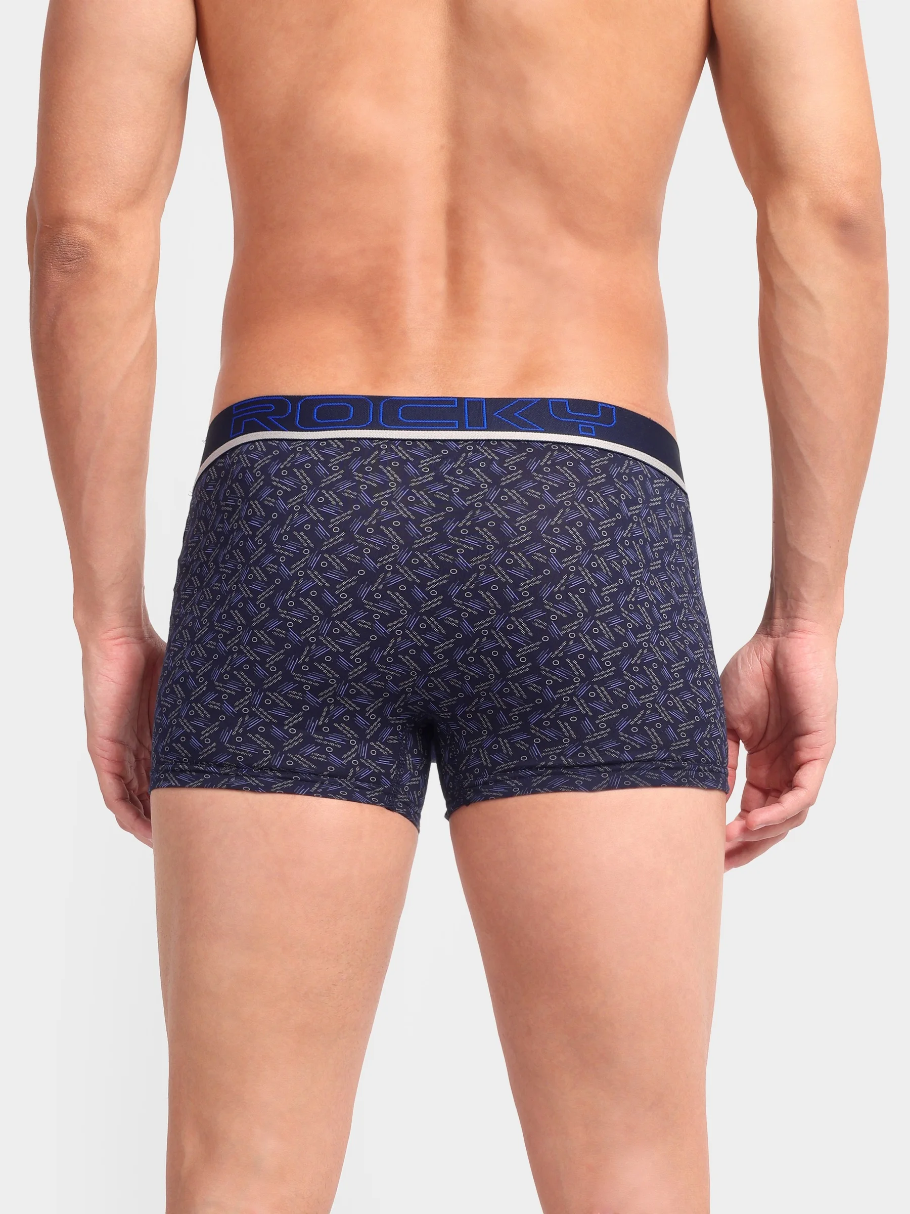 RANJIT Rocky Polo Printed Semi Long Trunk - Top Elastic - Image 25