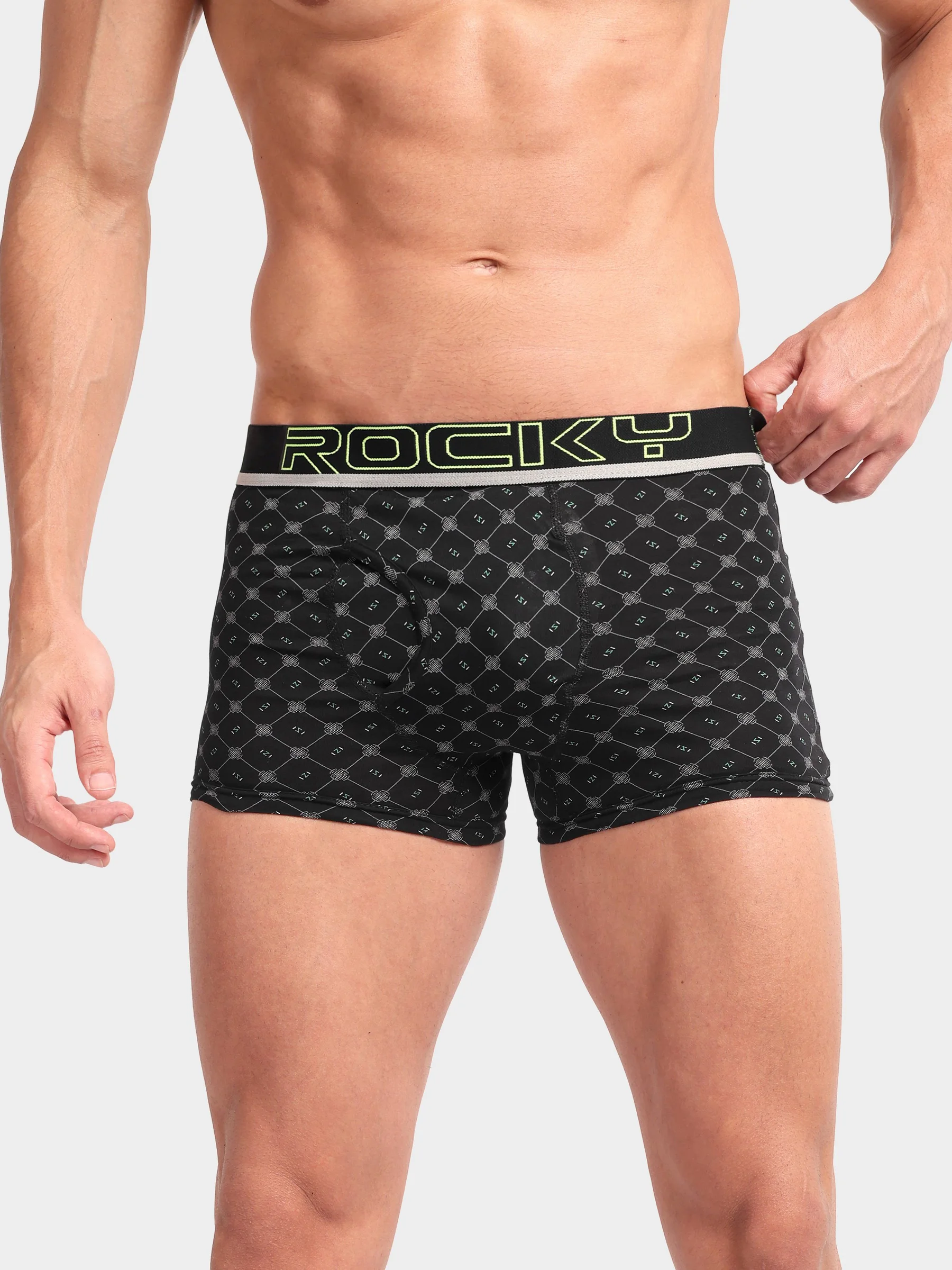 RANJIT Rocky Polo Printed Semi Long Trunk - Top Elastic - Image 30