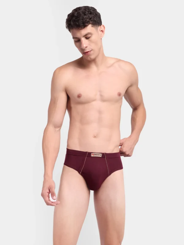 RANJIT Rocky Jazz Rib Brief - Under Elastic