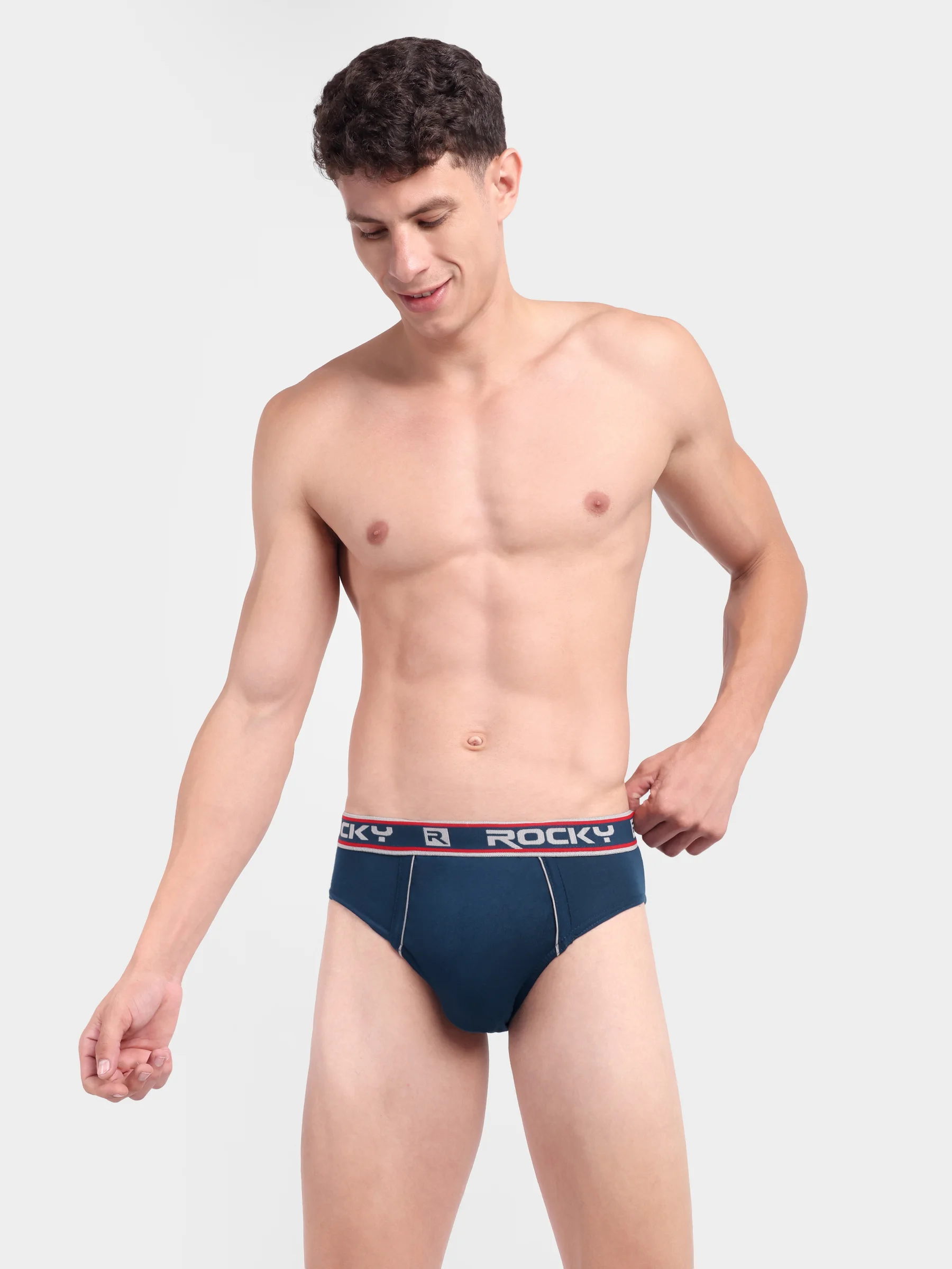 RANJIT Rocky Jazz Rib Brief - Top Elastic