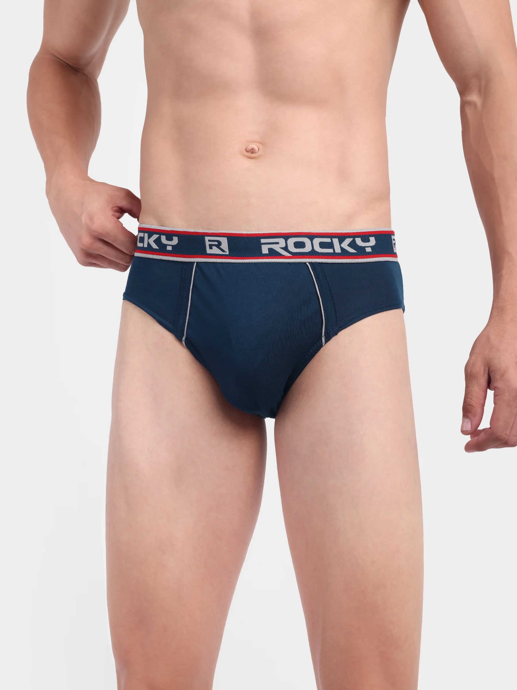 RANJIT Rocky Jazz Rib Brief - Top Elastic - Image 2