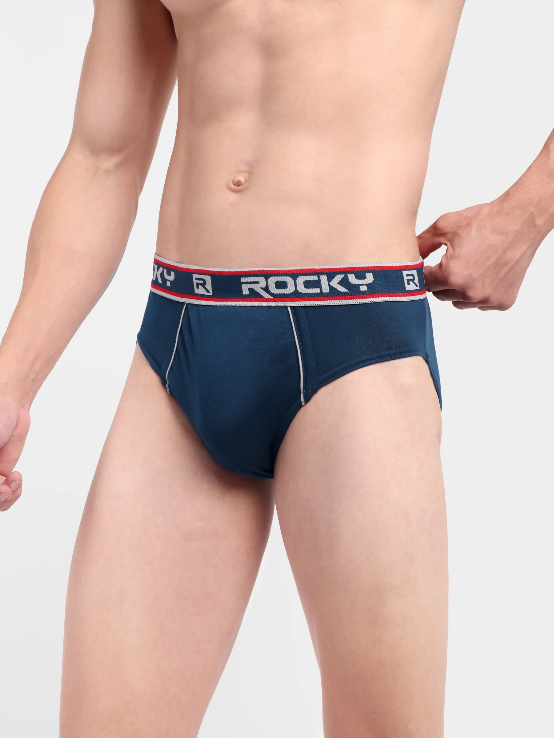 RANJIT Rocky Jazz Rib Brief - Top Elastic - Image 3