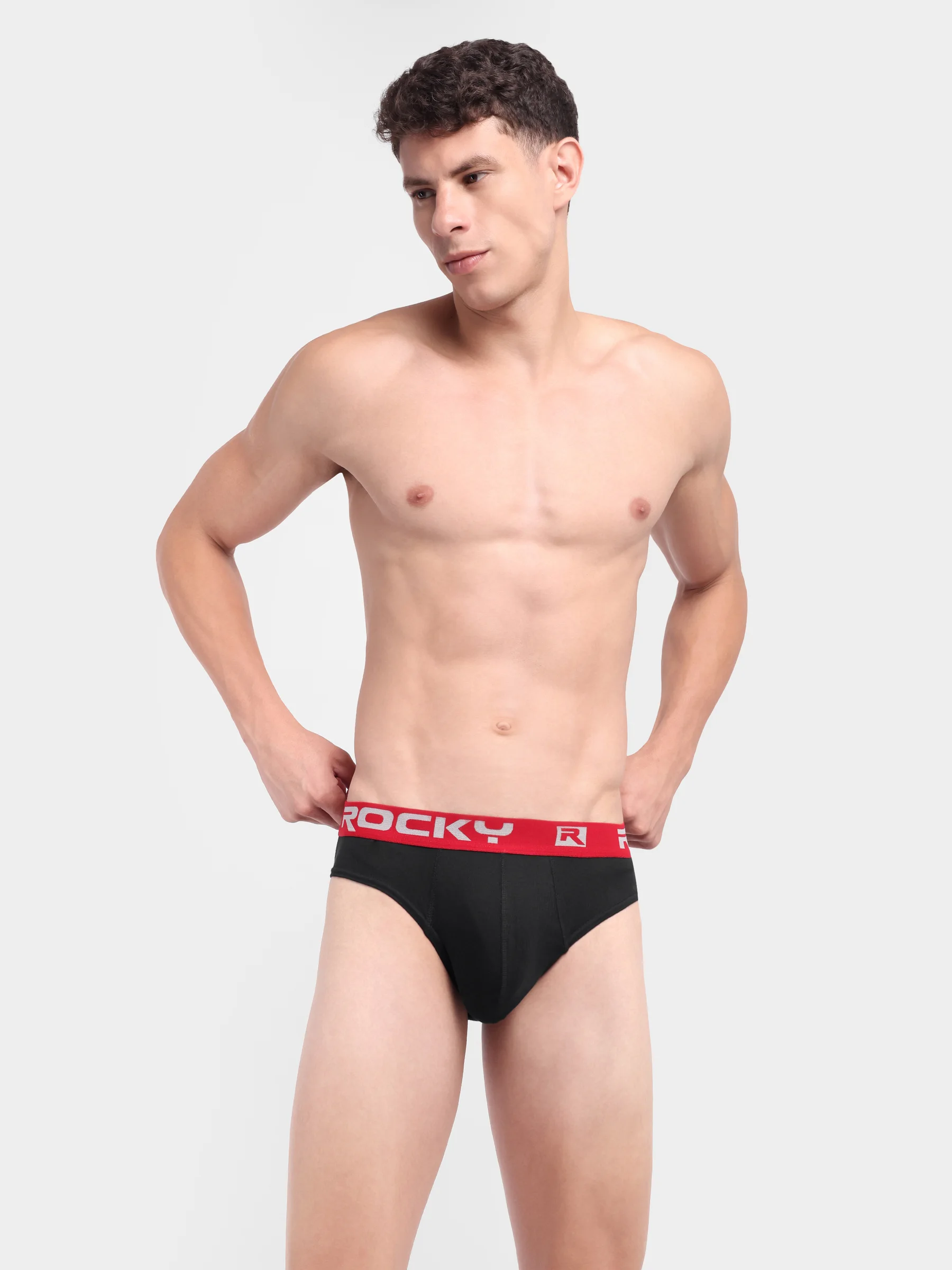 RANJIT Rocky Tango Rib Brief - Top Elastic