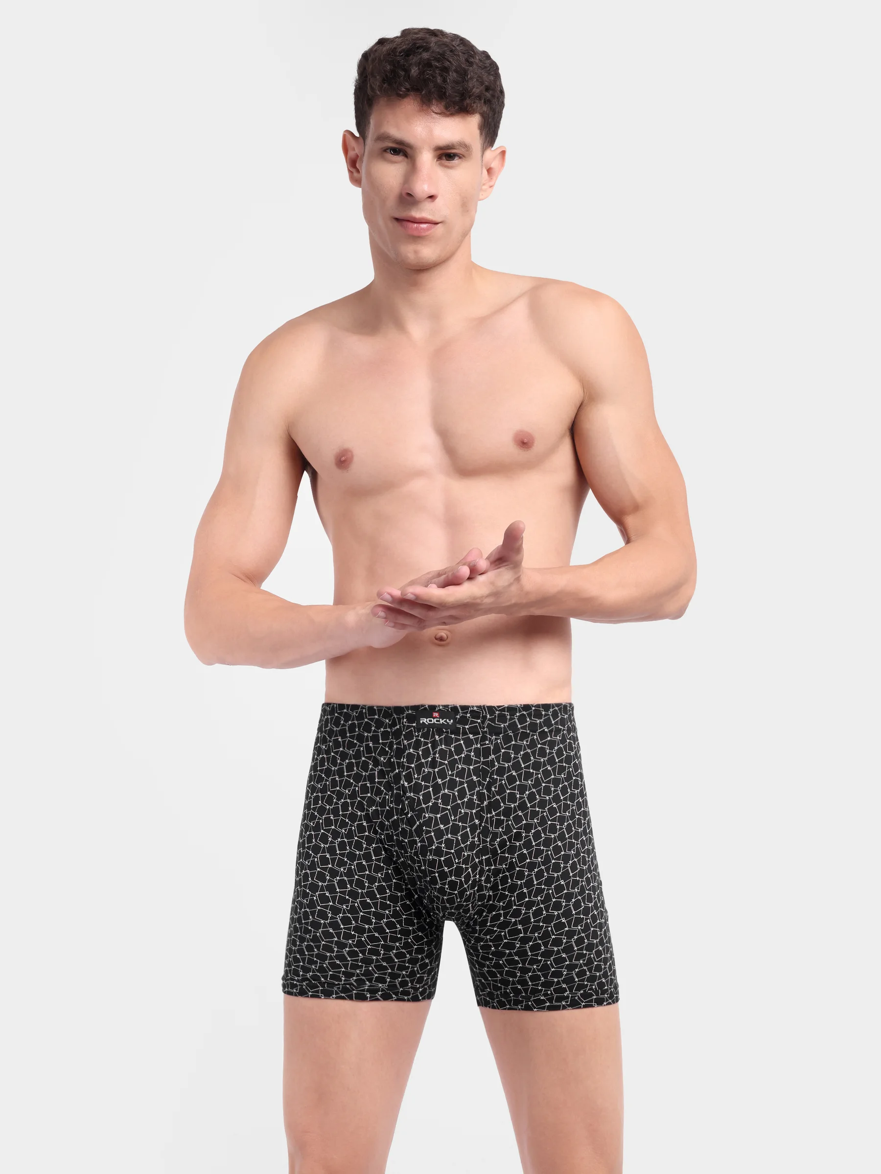 RANJIT Rocky Volvo Long Trunk Printed - Inner Elastic - Image 8