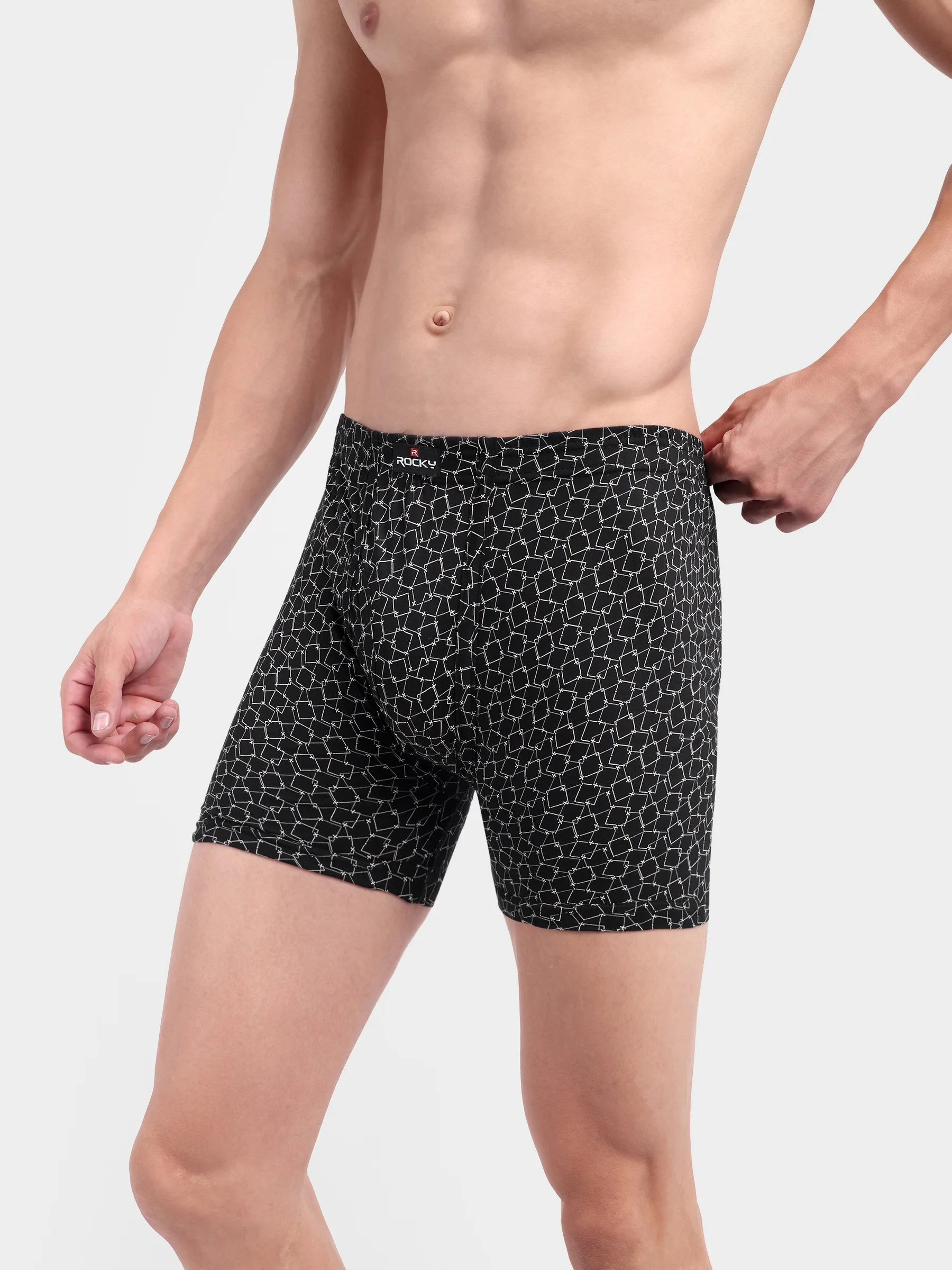RANJIT Rocky Volvo Long Trunk Printed - Inner Elastic - Image 10