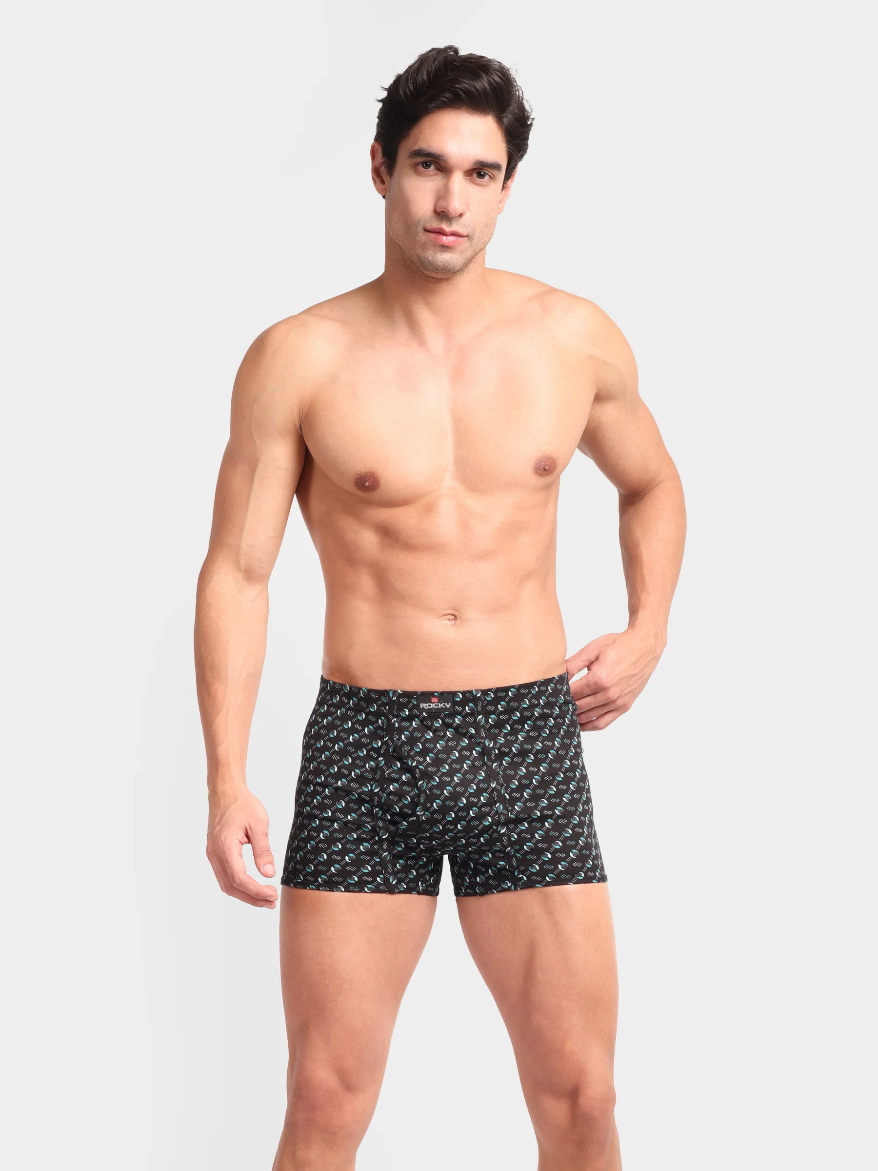 RANJIT Rocky Topaz Printed Mini Trunk - Inner Elastic