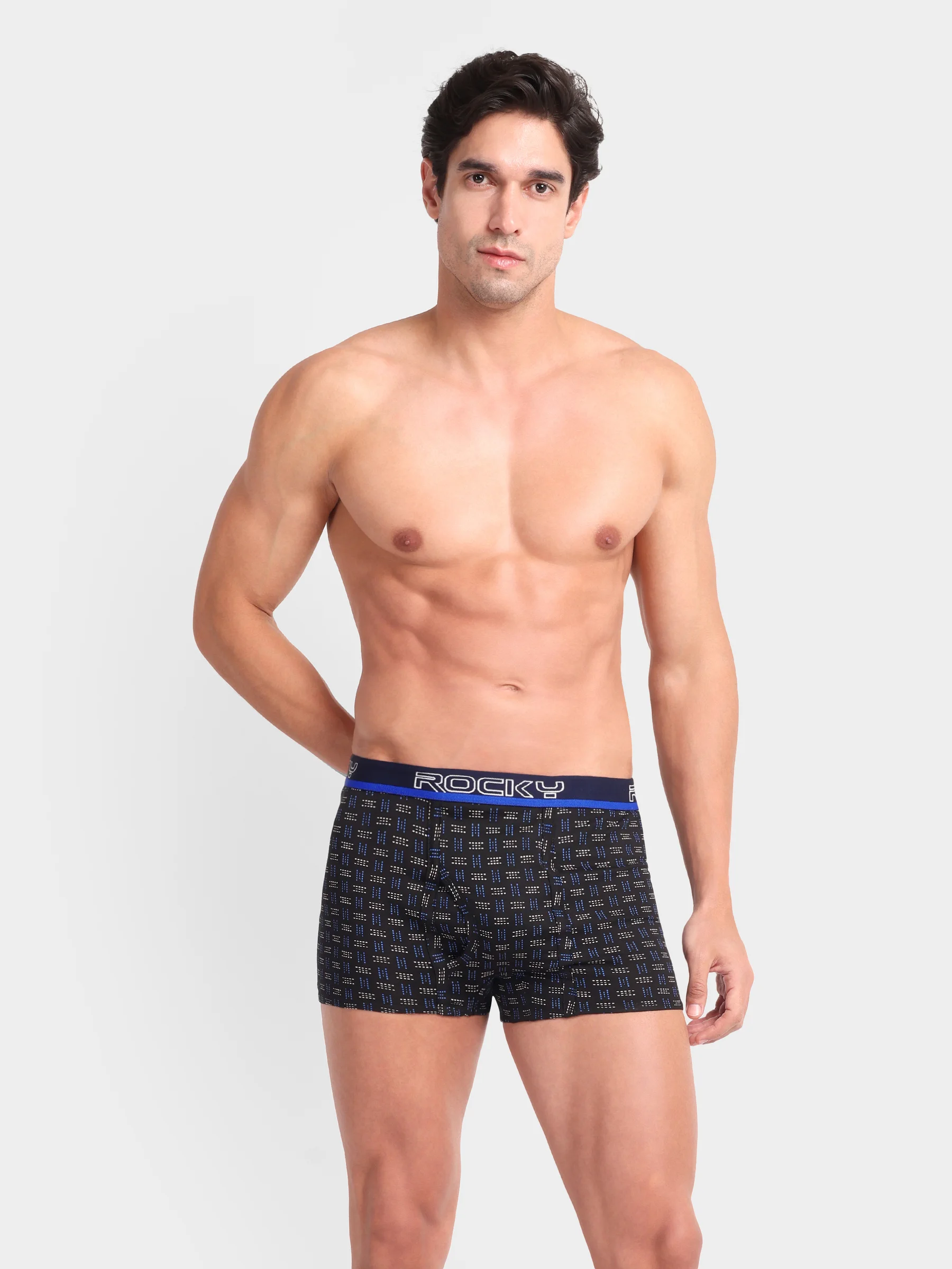 RANJIT Rocky Topaz Printed Mini Trunk - Top Elastic