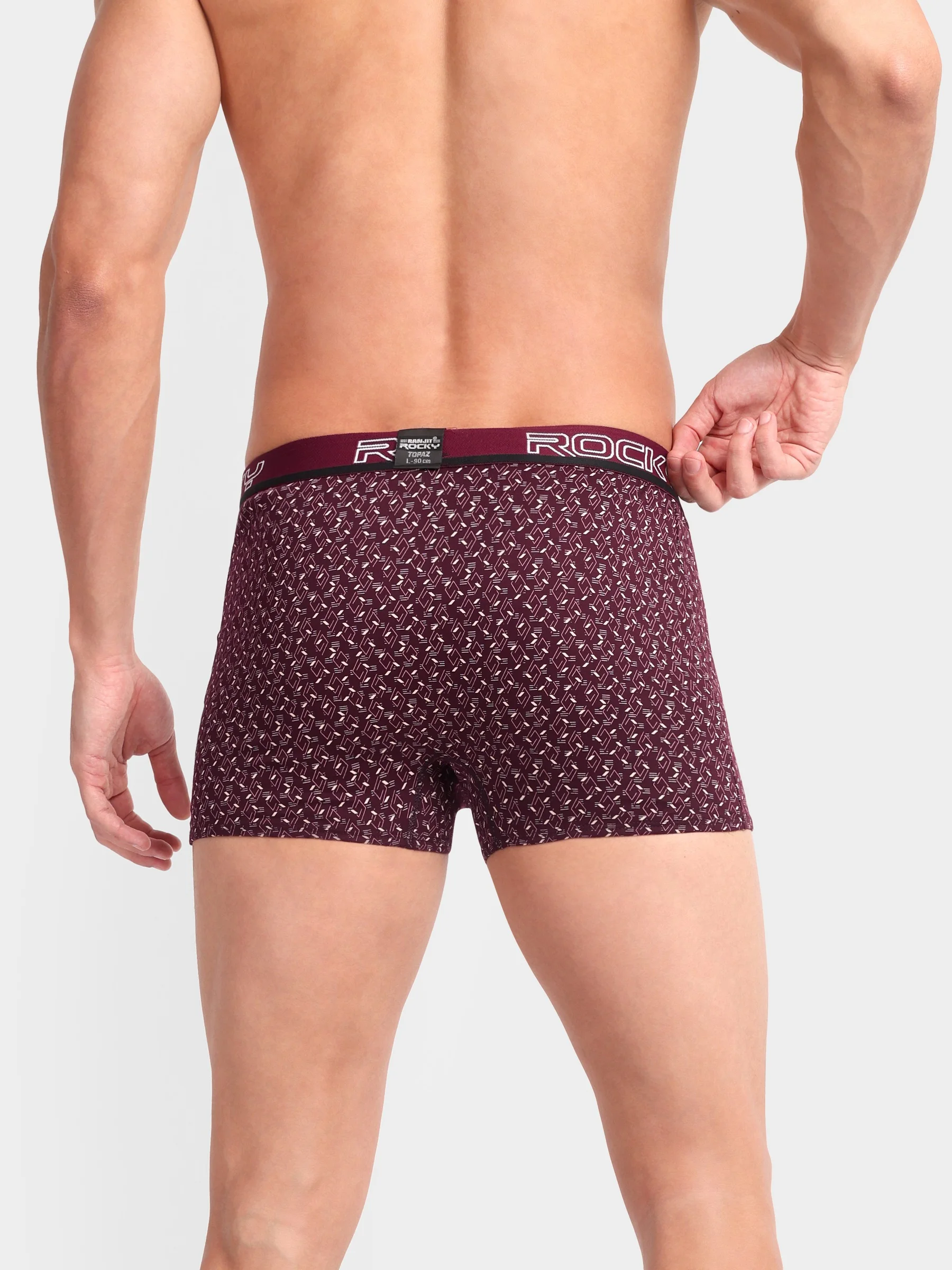 RANJIT Rocky Topaz Printed Mini Trunk - Top Elastic - Image 11