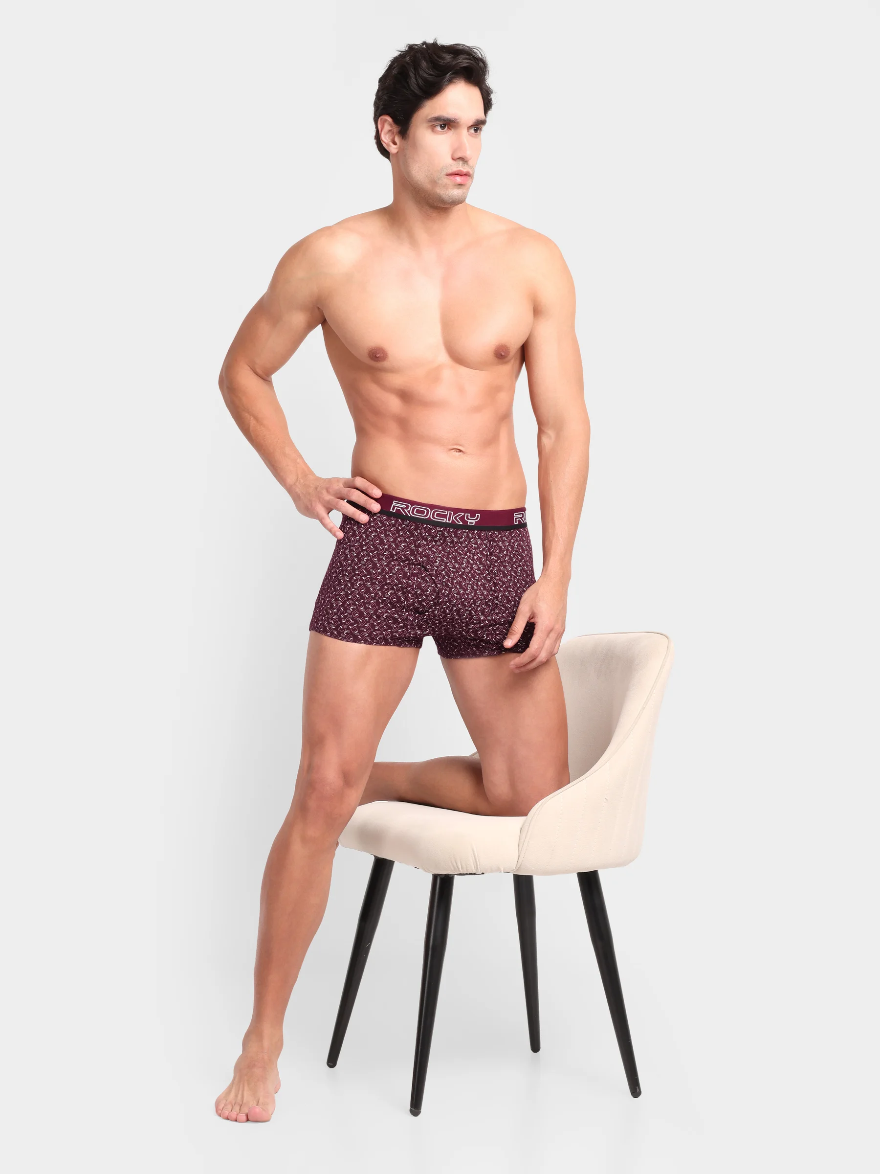 RANJIT Rocky Topaz Printed Mini Trunk - Top Elastic - Image 13
