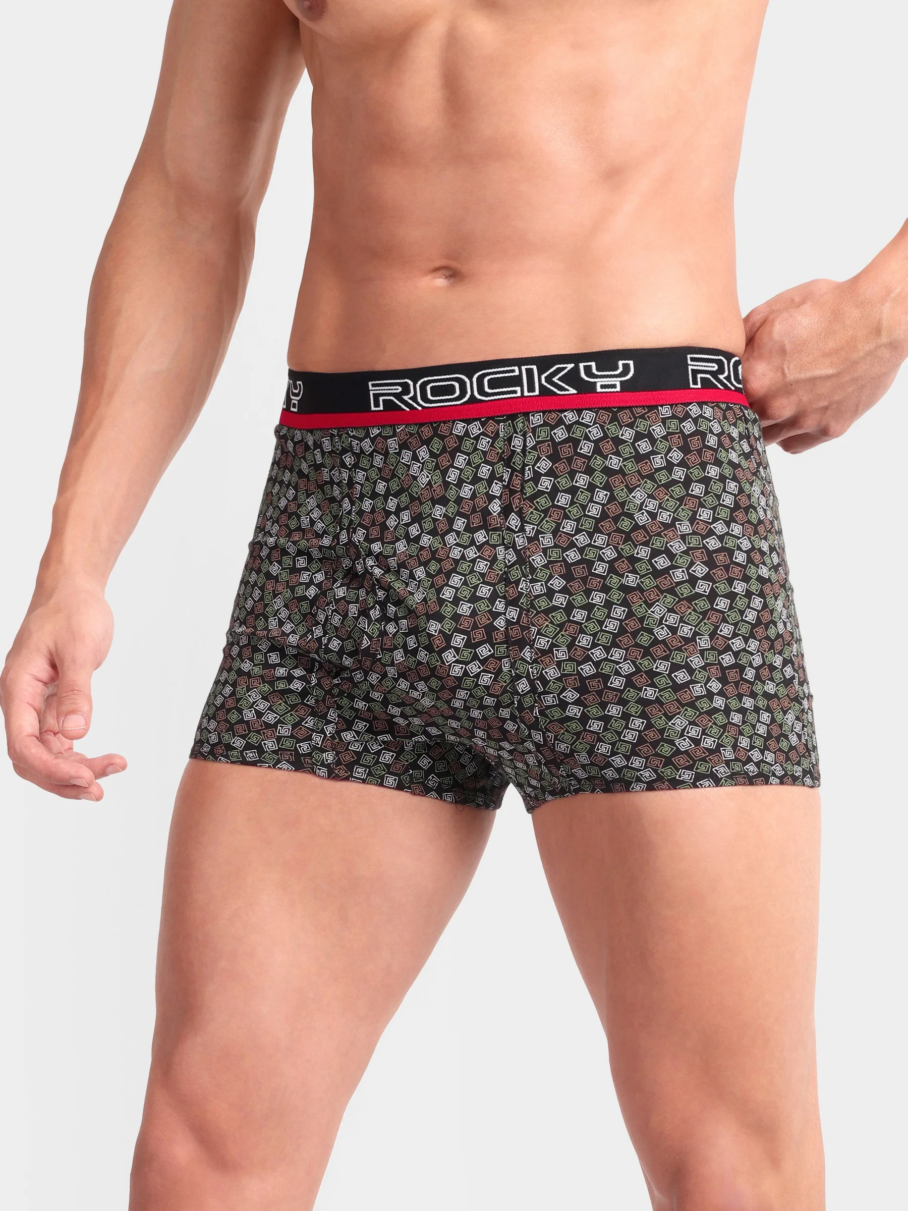 RANJIT Rocky Topaz Printed Mini Trunk - Top Elastic - Image 17