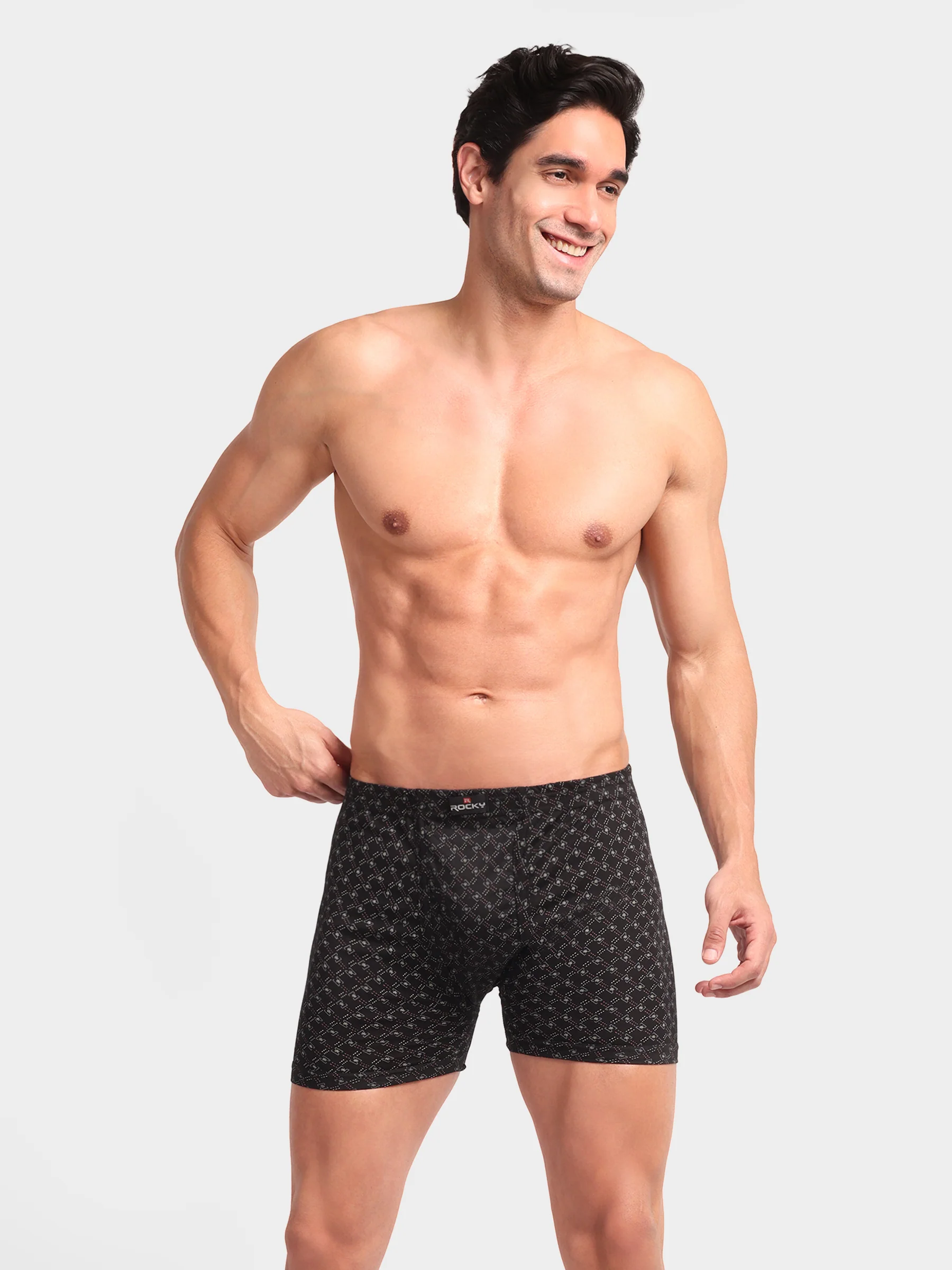RANJIT Rocky Volvo Long Trunk Printed - Inner Elastic