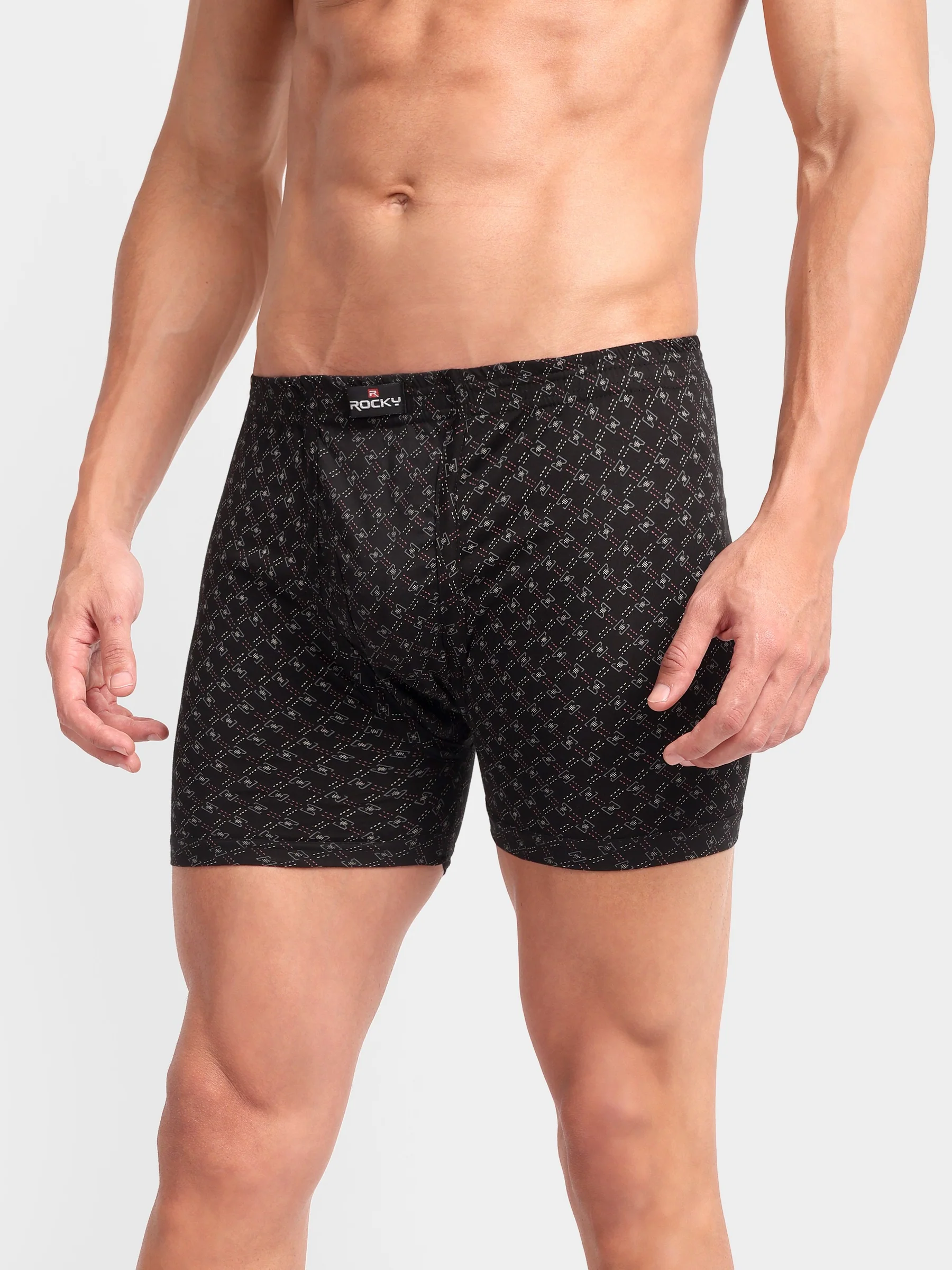 RANJIT Rocky Volvo Long Trunk Printed - Inner Elastic - Image 3