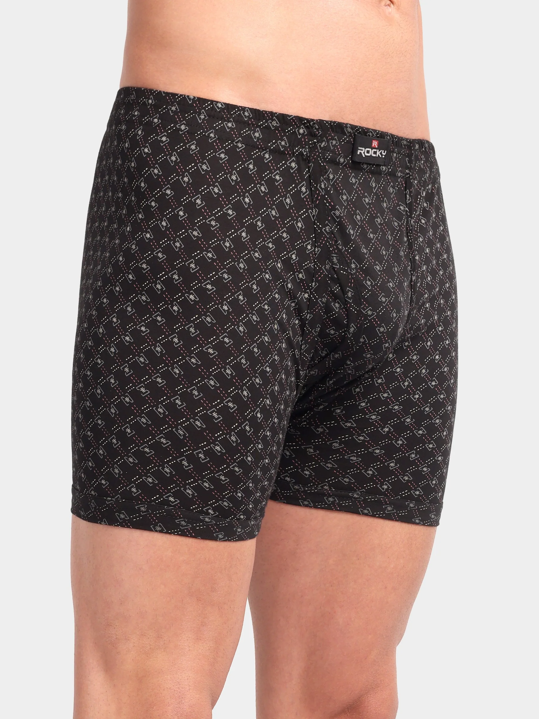 RANJIT Rocky Volvo Long Trunk Printed - Inner Elastic - Image 5