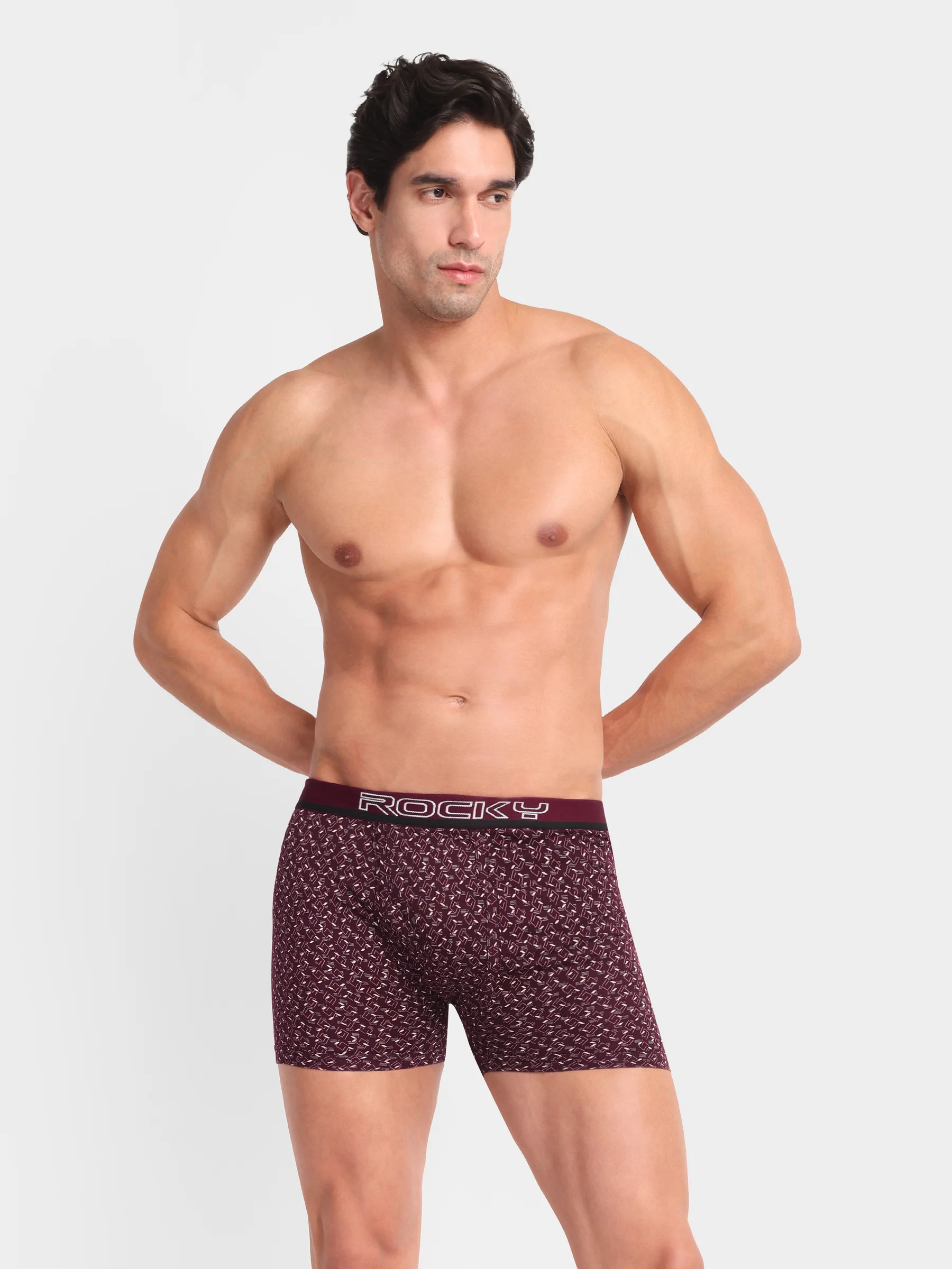 RANJIT Rocky Volvo Long Trunk Printed - Top Elastic - Image 8