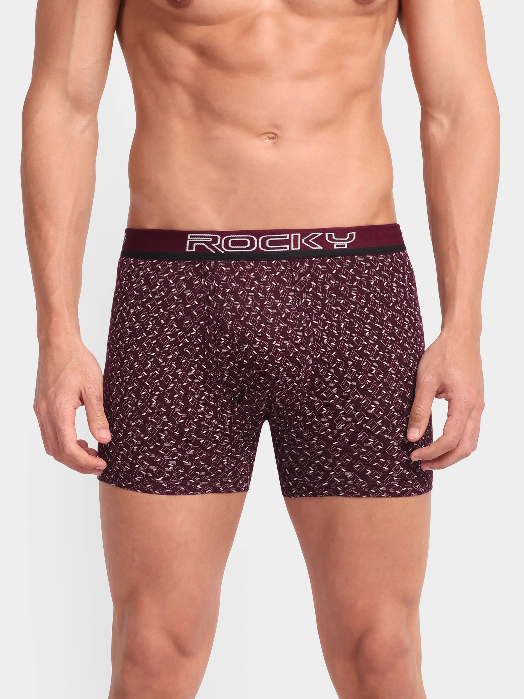 RANJIT Rocky Volvo Long Trunk Printed - Top Elastic - Image 9