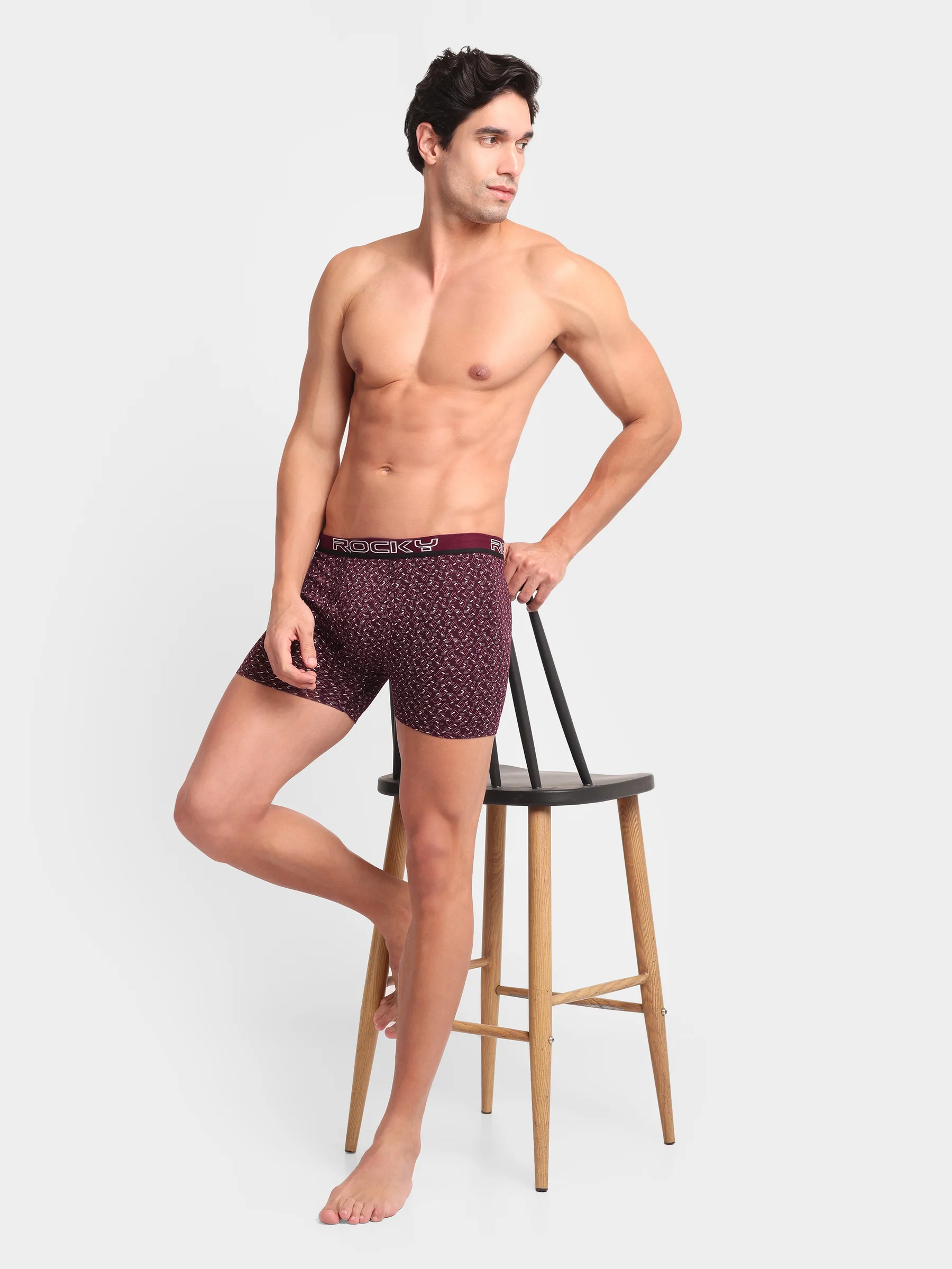 RANJIT Rocky Volvo Long Trunk Printed - Top Elastic - Image 13