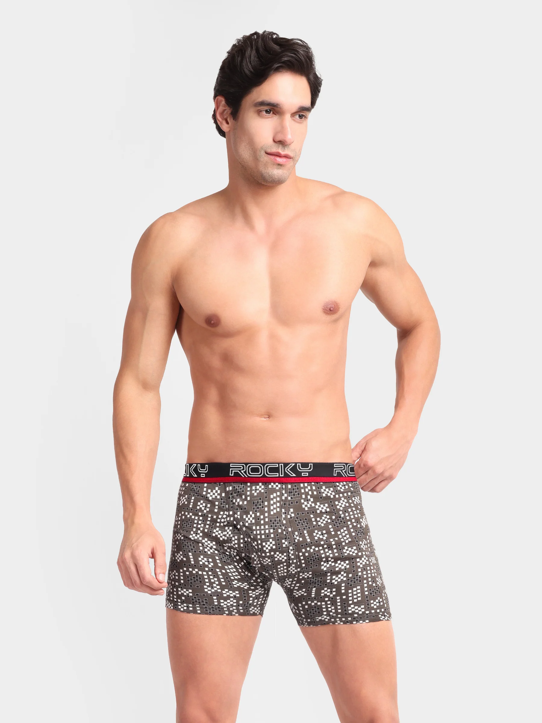 RANJIT Rocky Volvo Long Trunk Printed - Top Elastic - Image 15