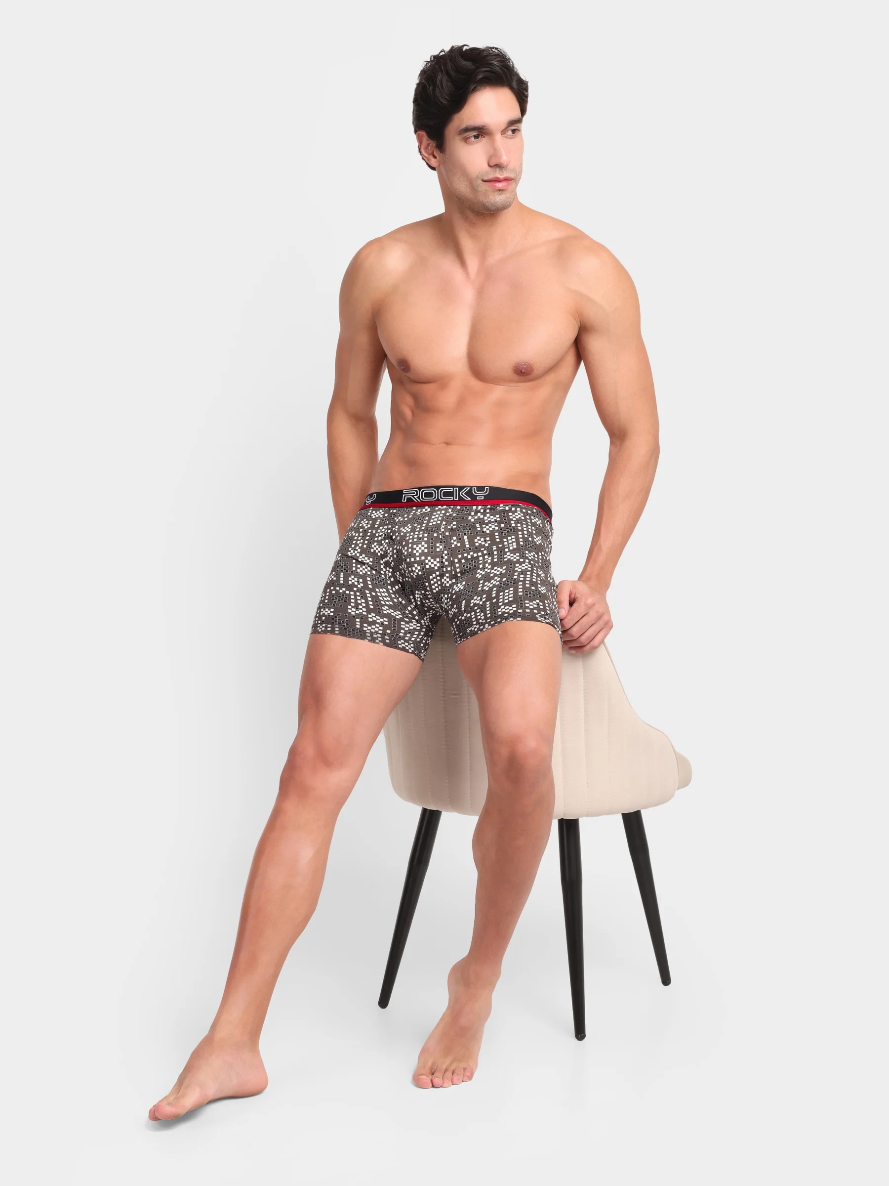 RANJIT Rocky Volvo Long Trunk Printed - Top Elastic - Image 20