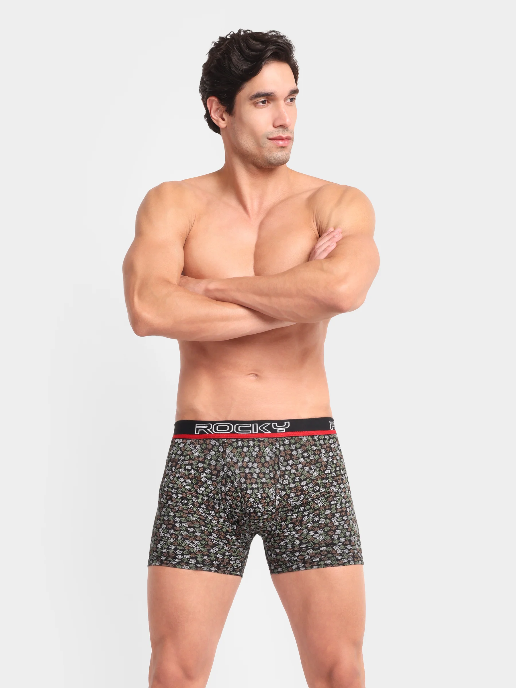 RANJIT Rocky Volvo Long Trunk Printed - Top Elastic - Image 22
