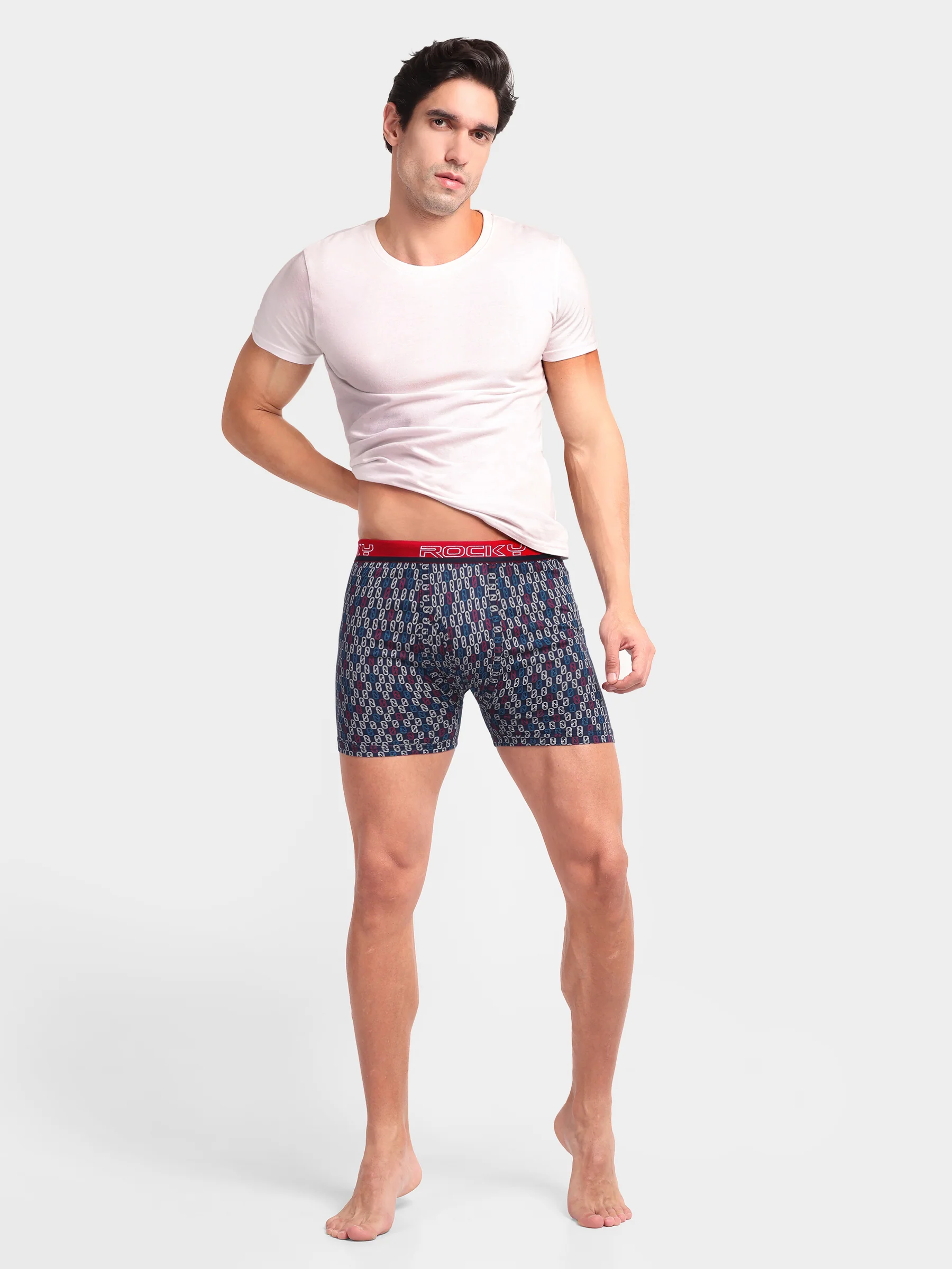 RANJIT Rocky Volvo Long Trunk Printed - Top Elastic - Image 35